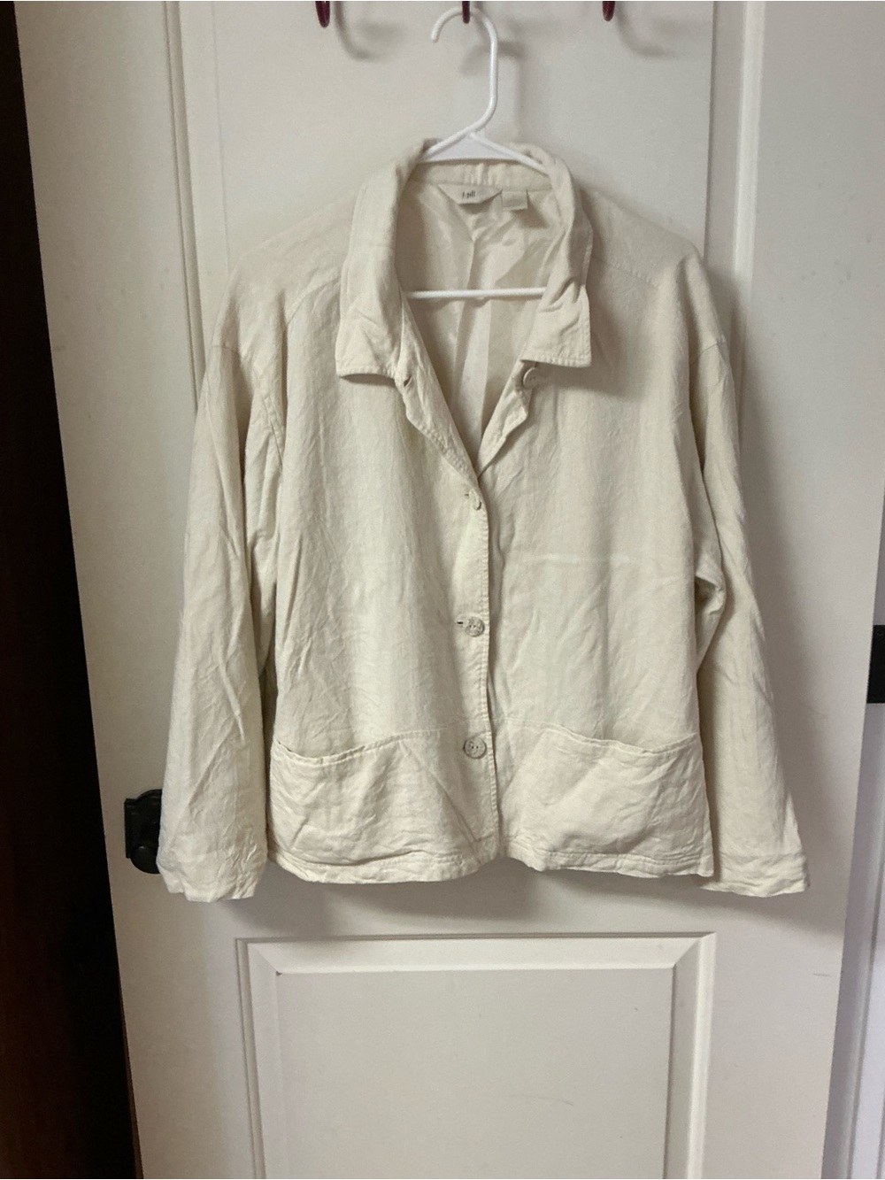 J. Jill Rayon/Linen Blazer EUC Size 12